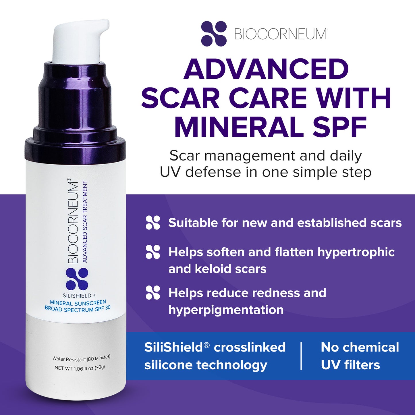 BIOCORNEUM + Mineral SPF 30, 30g
