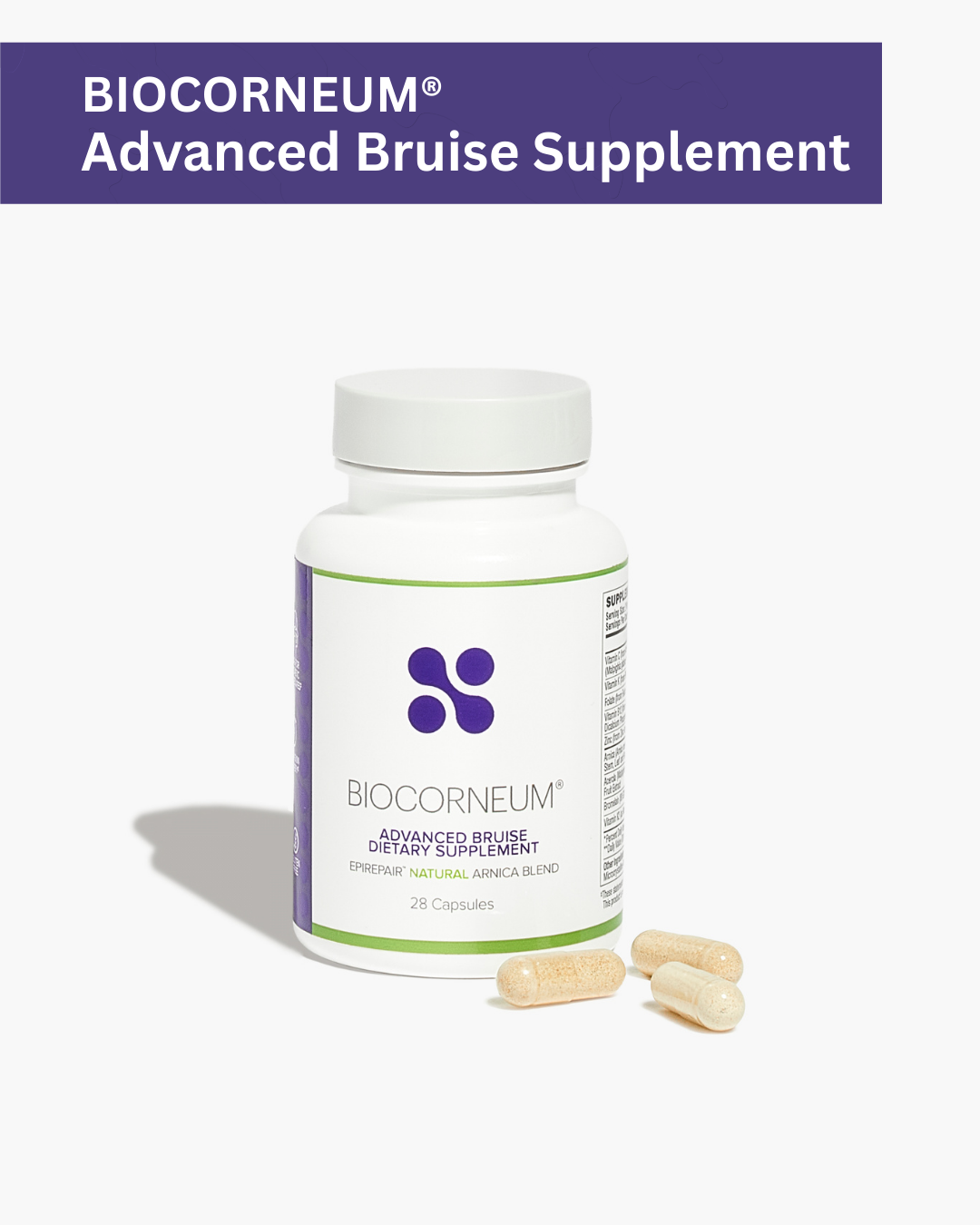 Biocorneum advanced bruise supplement
