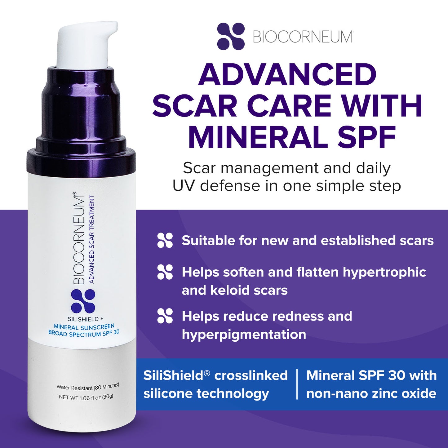 BIOCORNEUM + Mineral SPF 30, 30g