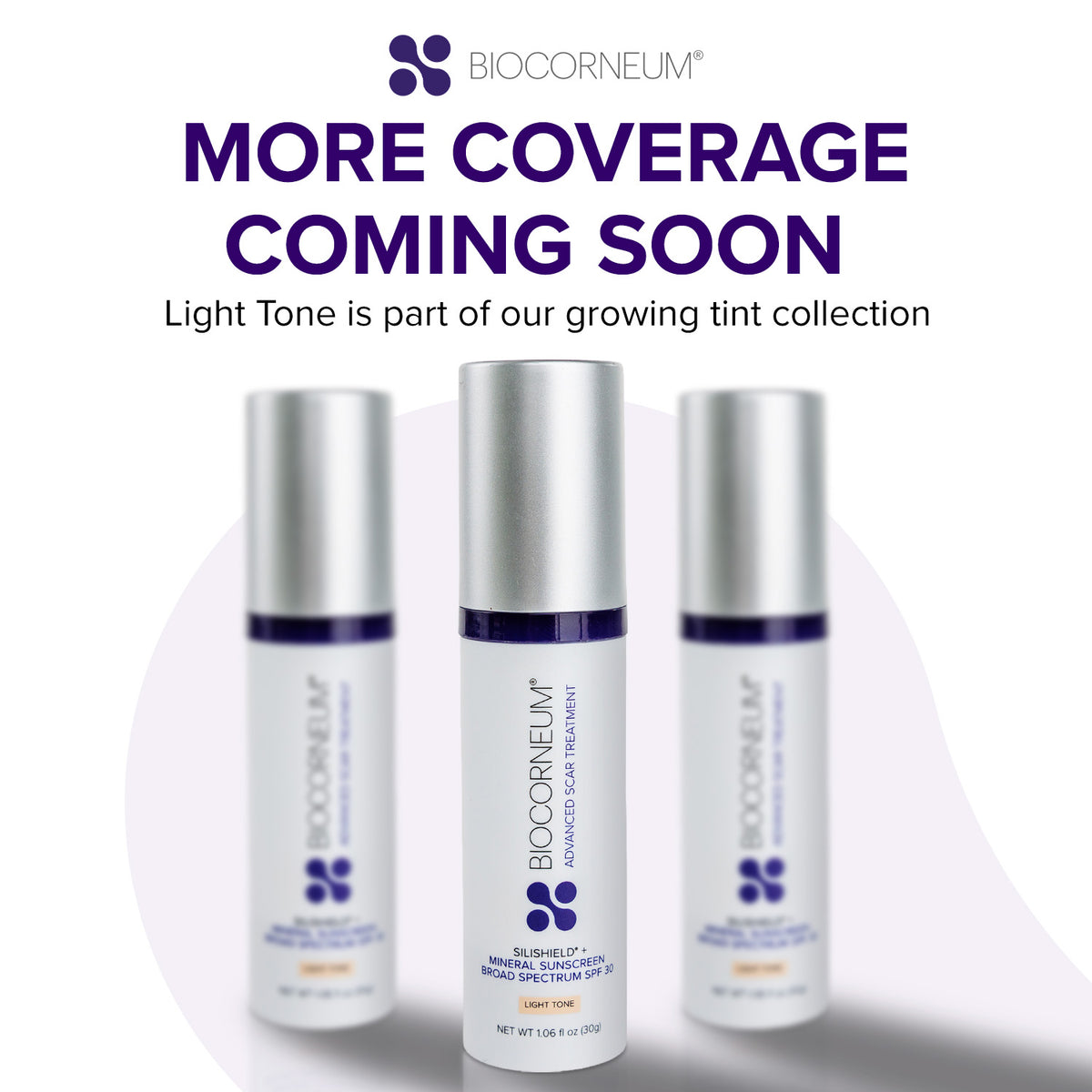 BIOCORNEUM + Tinted Mineral SPF 30, Light Tone, 30g