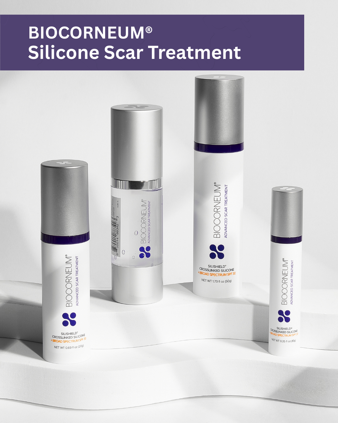 Biocorneum silicone scar gels