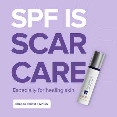 Social media ad - SPF is Scar Care