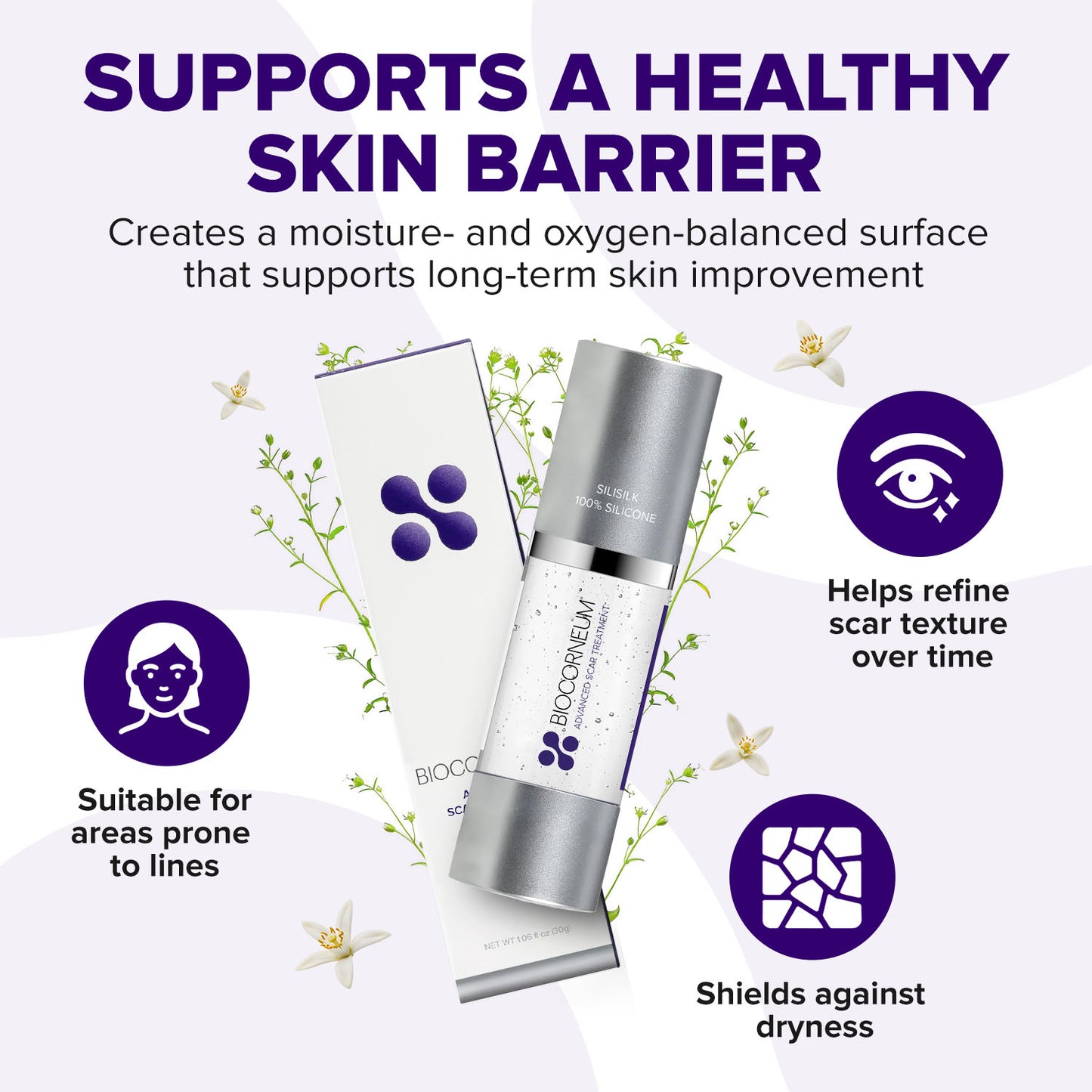 BIOCORNEUM SiliSilk Advanced Scar Gel, 30g